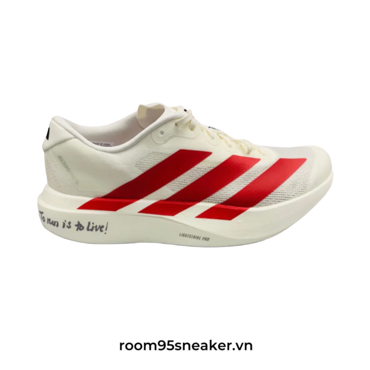 Adidas Adizero EVO SL 'Off White Better Scarlet'