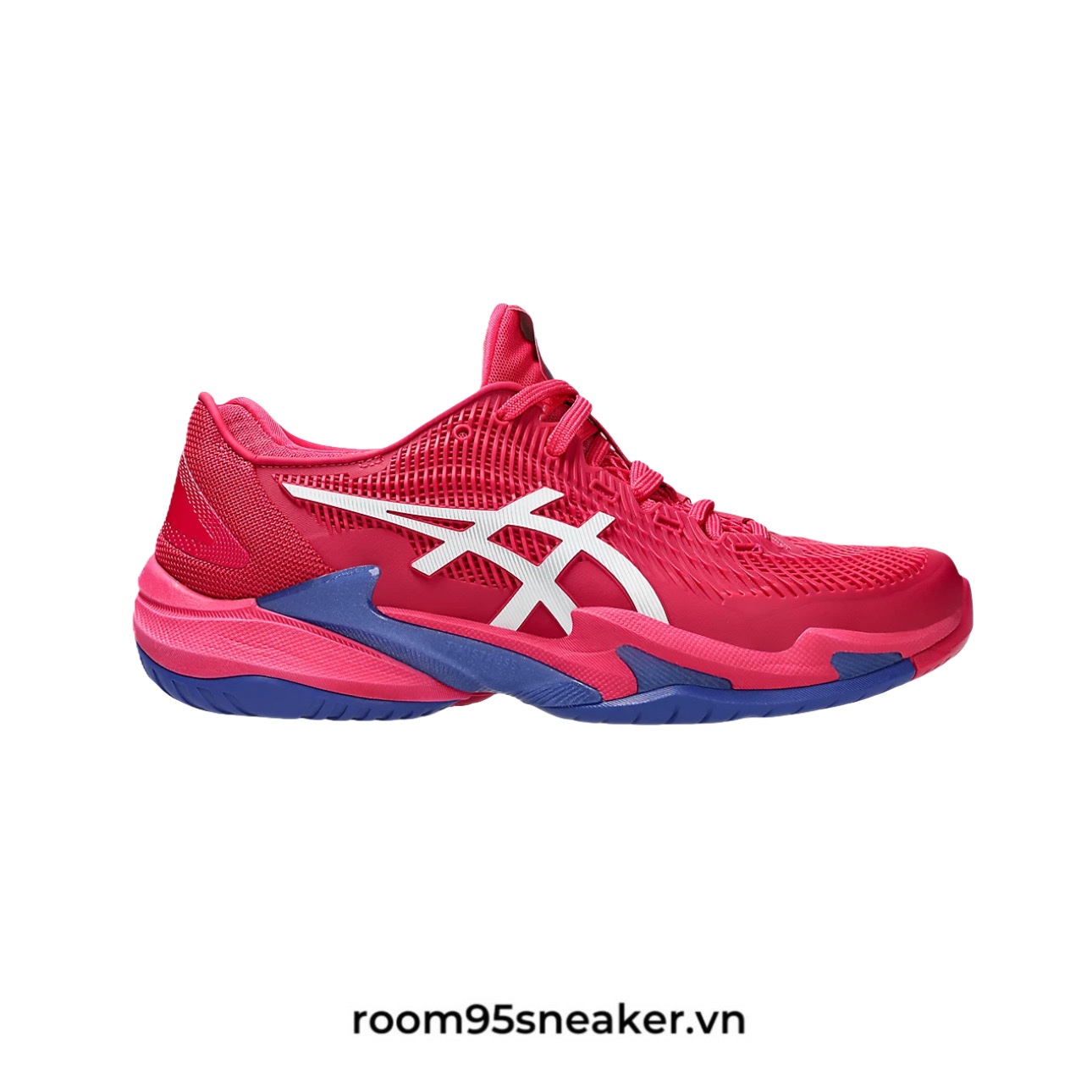 R26 Asics Court FF3 Bright Rose White