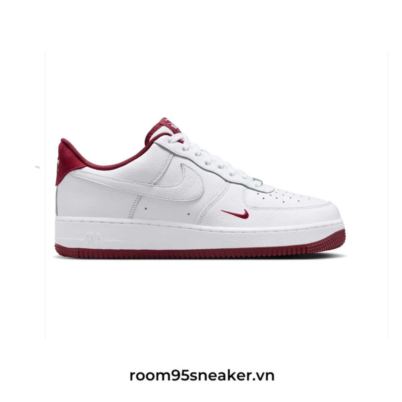 R06 Nike Air Force 1 Low '07 LV8 'White Burgundy'
