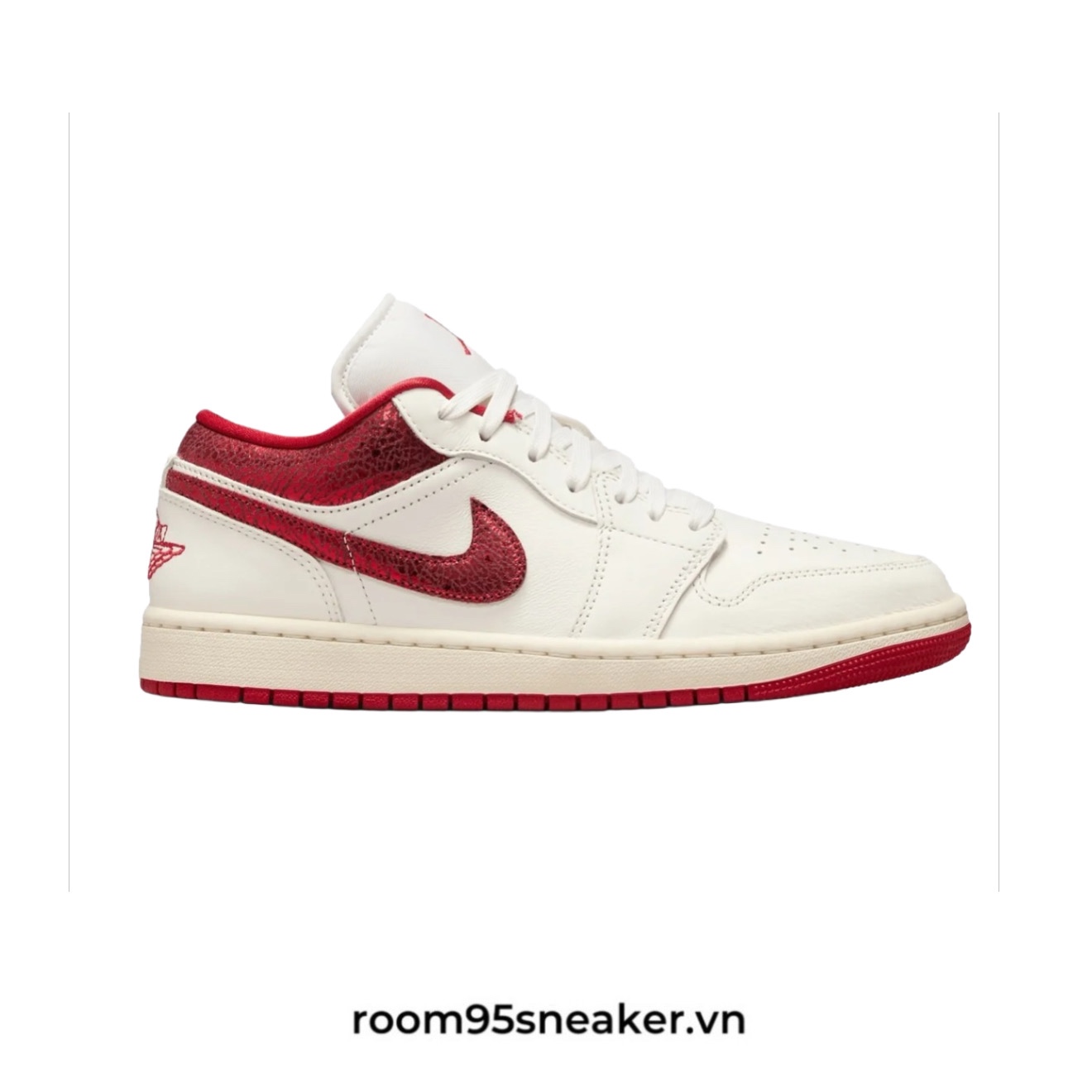 R01 Air Jordan 1 Low 'Metallic Red Swoosh'