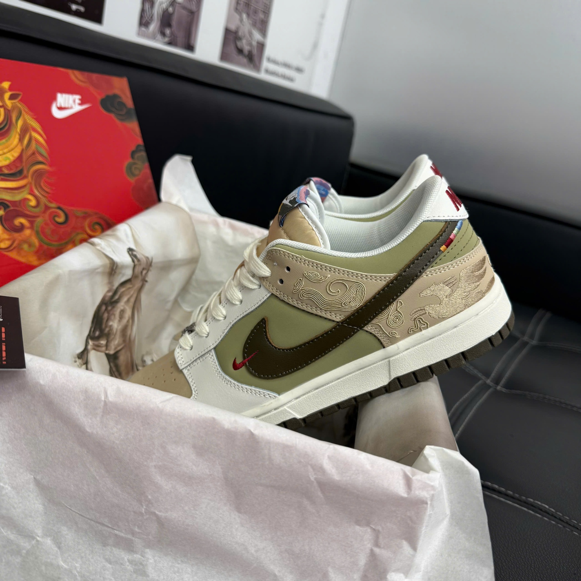 R07 Nike Dunk Low 'Pegasus Pack Linen Phantom'