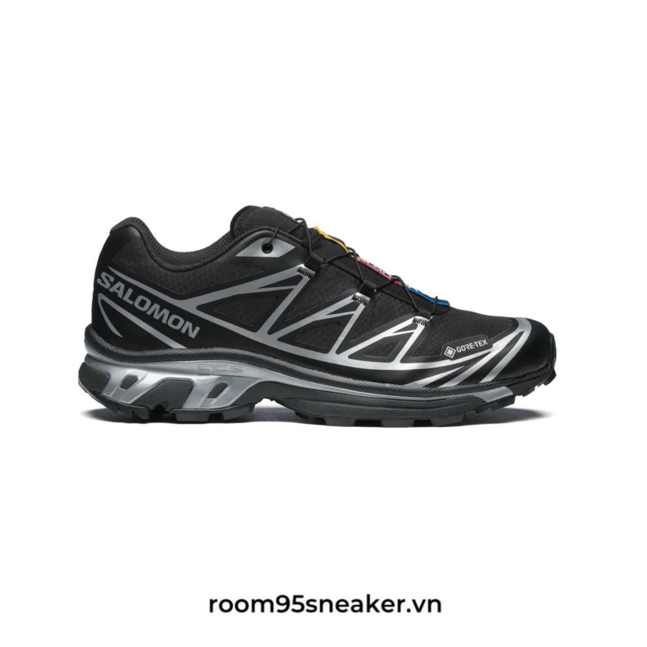 R35 Salomon XT-6 GTX Black/ Black/ Ftw Silver