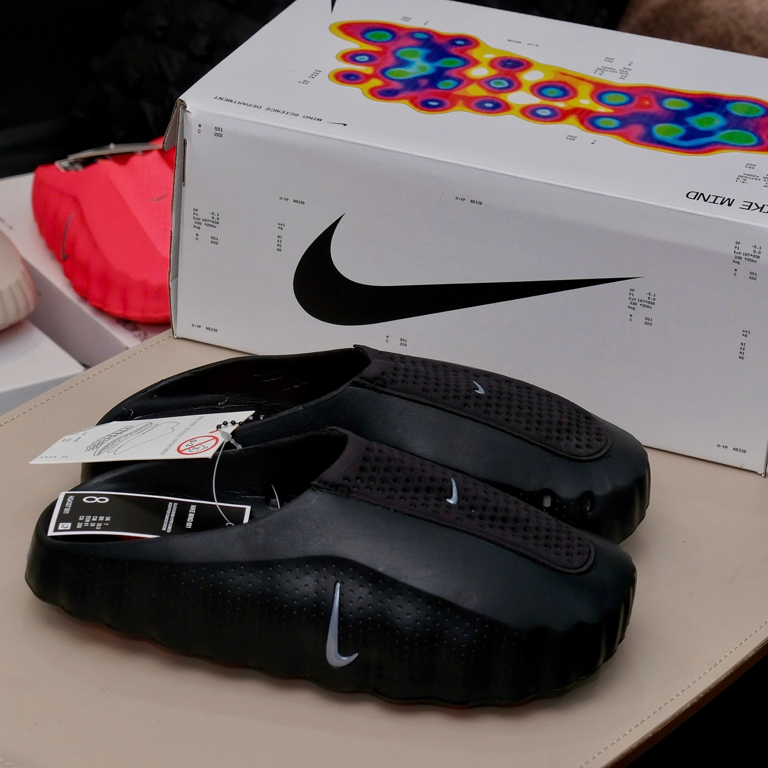 R14 Nike Mind 001 Slide 'Black'