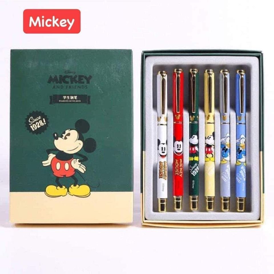 A2705ML04- [ORDER] HỘP 6 BÚT MỰC DISNEY