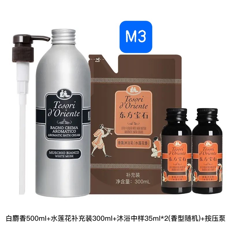 A0106ML09- [ORDER] SET SỮA TẮM TESORI