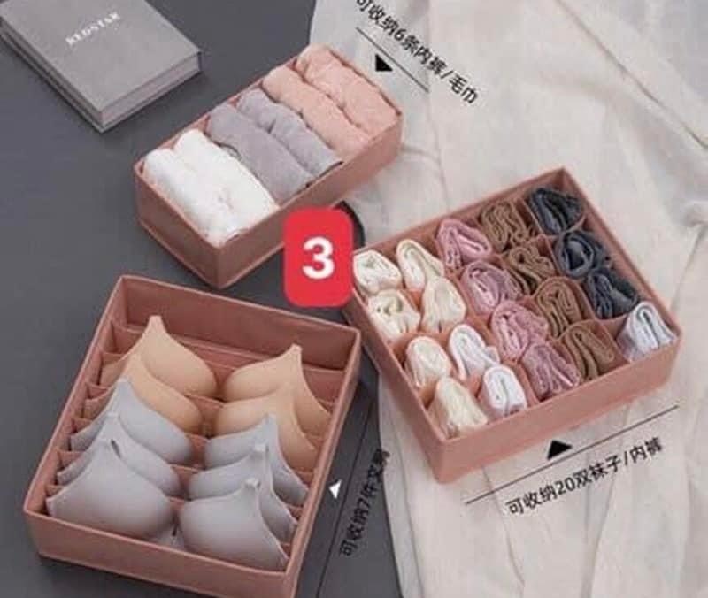 A0506ML13- [ORDER] SET 3 TÚI ĐỰNG ĐỒ LÓT, TẤT ĐA NĂNG