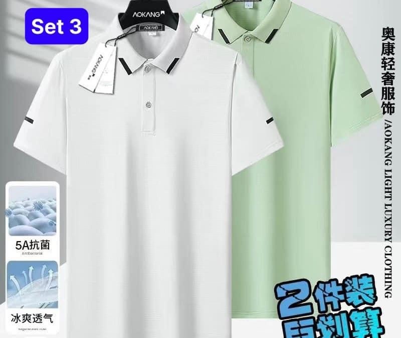 A0506ML15- [ORDER] SET 2 ÁO POLO AOKANG