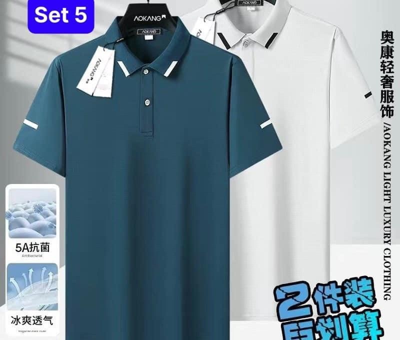 A0506ML15- [ORDER] SET 2 ÁO POLO AOKANG