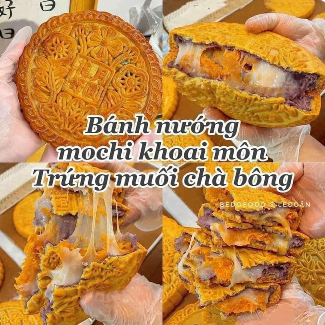 H2380- BÁNH TRUNG THU KHOAI MÔN TRỨNG MUỐI CHÀ BÔNG