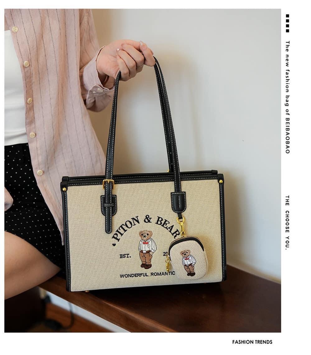 A1106ML10- [ORDER] TÚI TOTE BEIBAOBAO