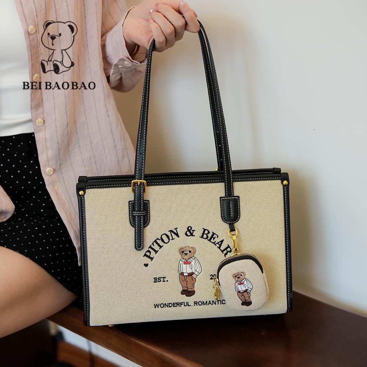 A1106ML10- [ORDER] TÚI TOTE BEIBAOBAO