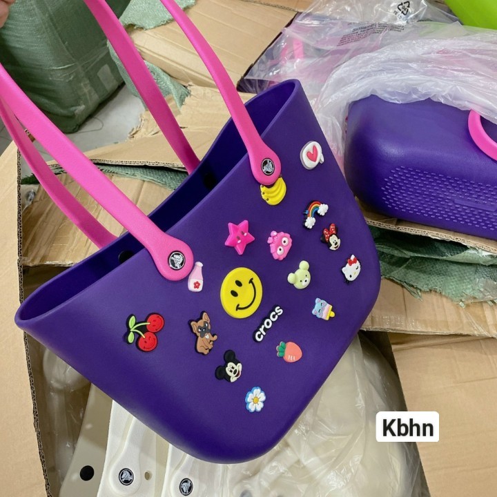 H2809- TÚI XÁCH CHARM CROCS QC STIKER