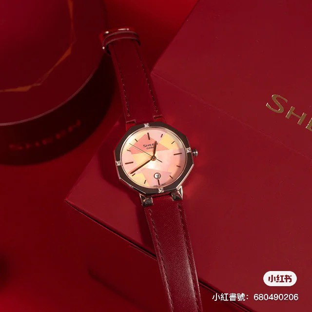 H2874- ĐỒNG HỒ SHEEN ĐỎ TÌNH NHÂN