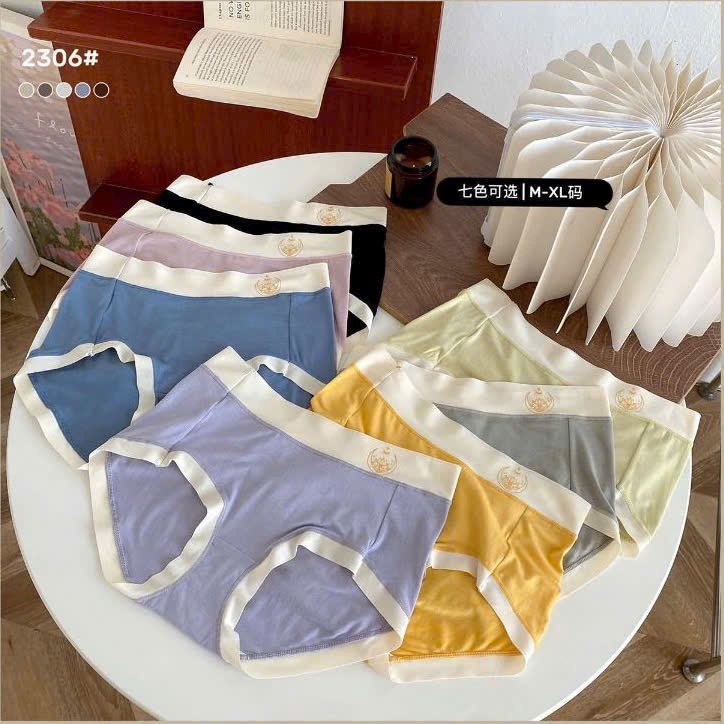 H3279- XẢ KHO SET 10 QUẦN LÓT COTTON THANH LÝ CẠP CAO