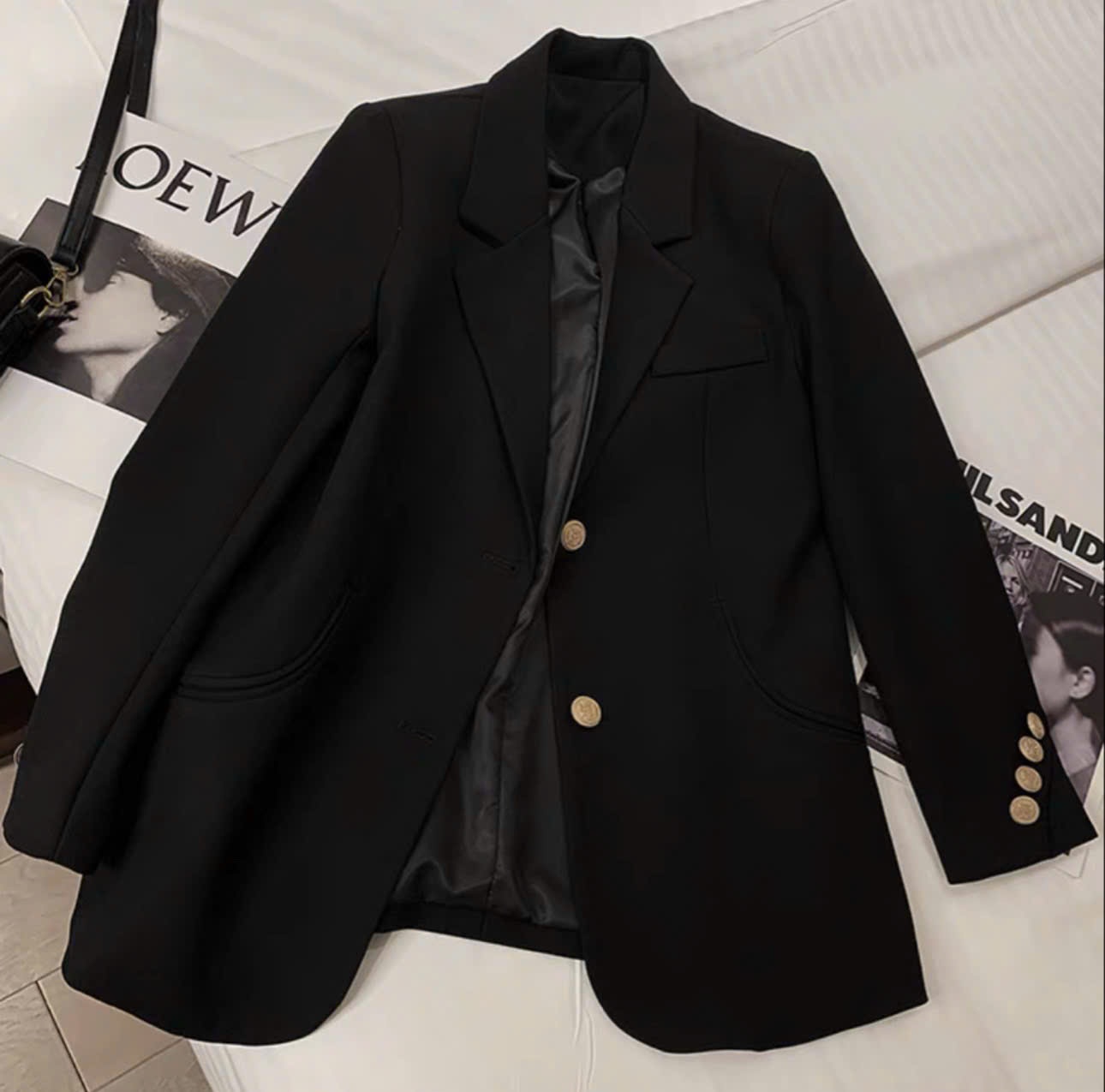 H3508- ÁO BLAZER NEW TÚI CƠI CHO NỮ