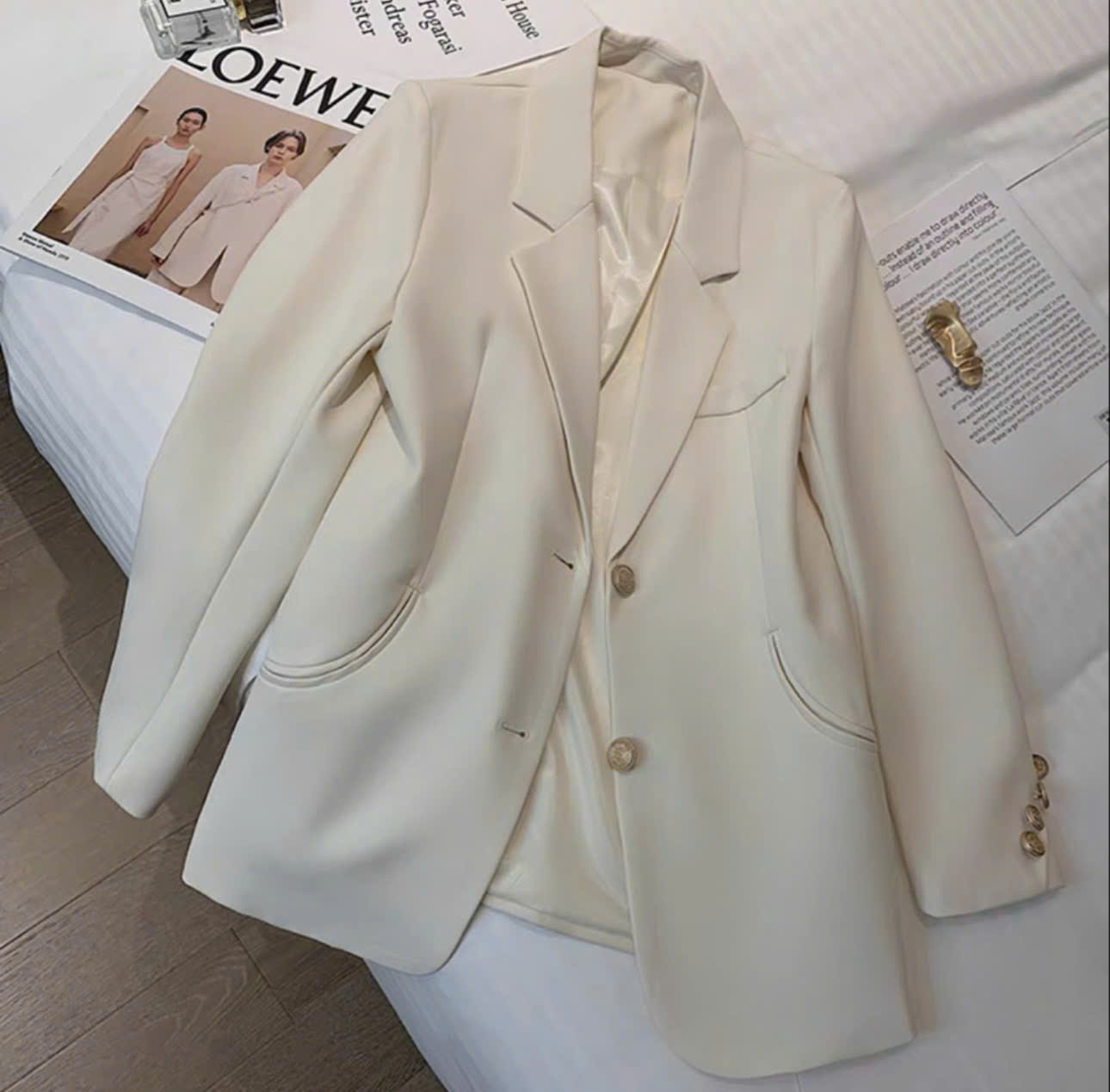 H3508- ÁO BLAZER NEW TÚI CƠI CHO NỮ