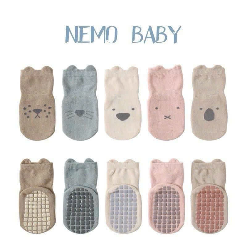 NO543 - SÉT 10 ĐÔI TẤT NEMO BABY NEW