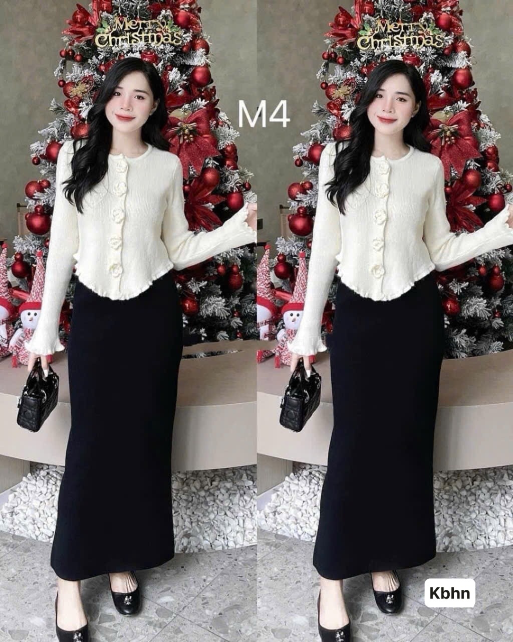 H3619- CHÂN VÁY LEN ĐÚC DÀI 90CM QC