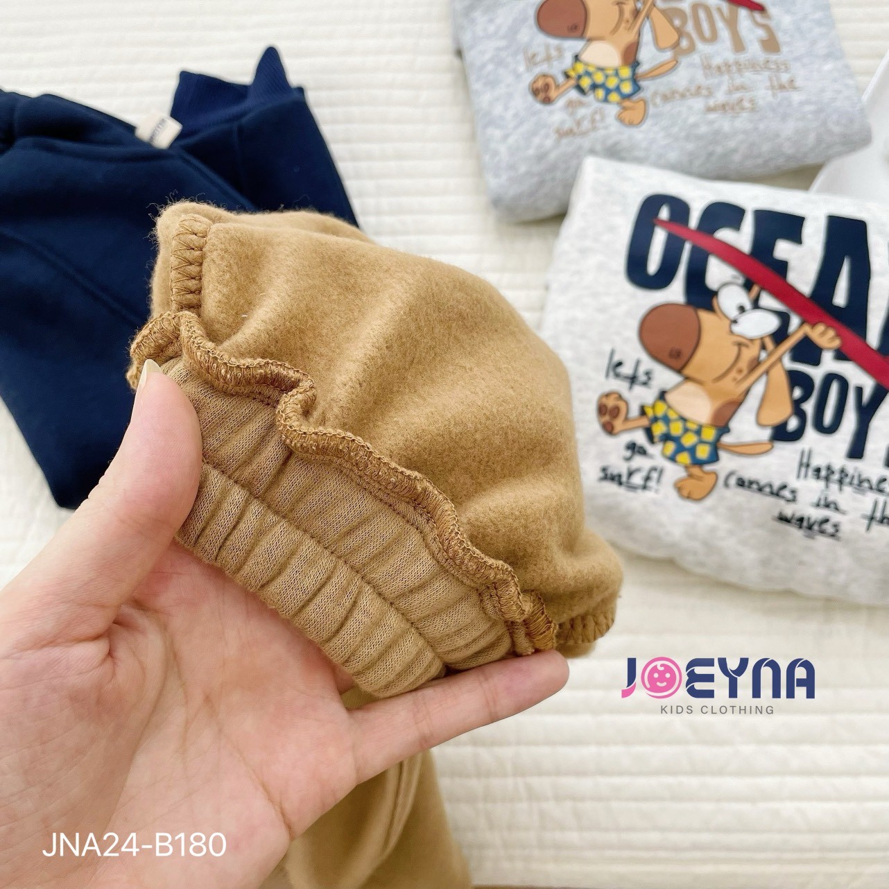 JOEYNA - JNA24-B180- SET BỘ NỈ BÓNG OCEAN BOYS