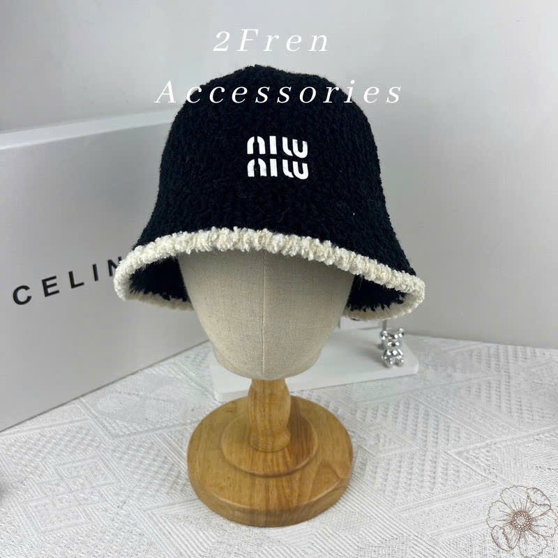 H3847-MŨ LÔNG CỪU MIUMIU QC