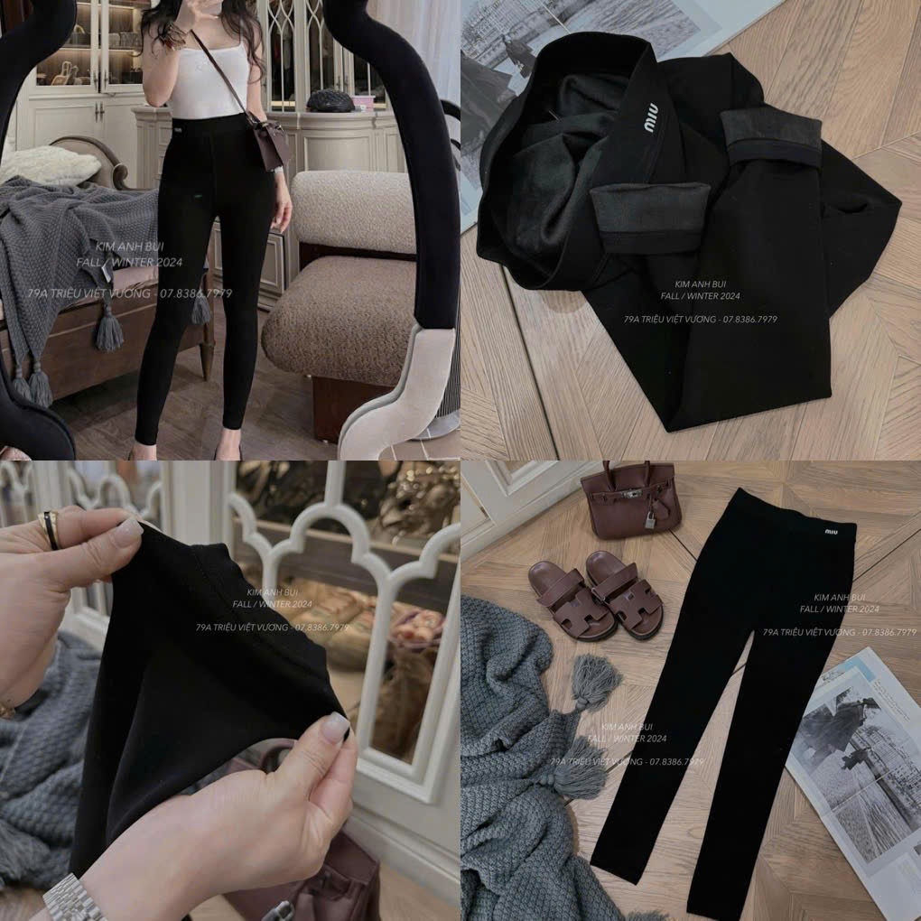 H3934- QUẦN LEGGING MIU HỘP VÀNG QC LÓT NỈ