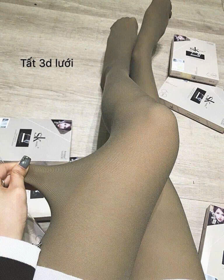 Y2332- QUẦN TẤT 3D LƯỚI SK