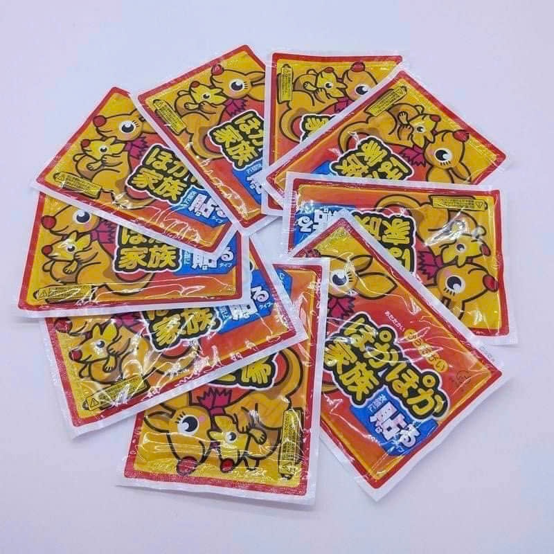 NO614- SET 10 MIẾNG DÁN GIỮ NHIỆT CHUỘT TÚI