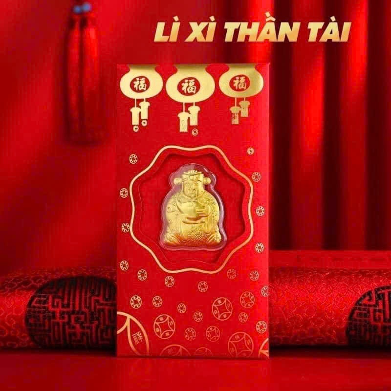 NO613- LÌ XÌ THẦN TÀI 2025