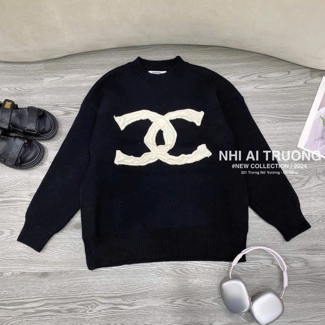 Y2408 - ÁO LEN QC CHANEL DÂY TẾT