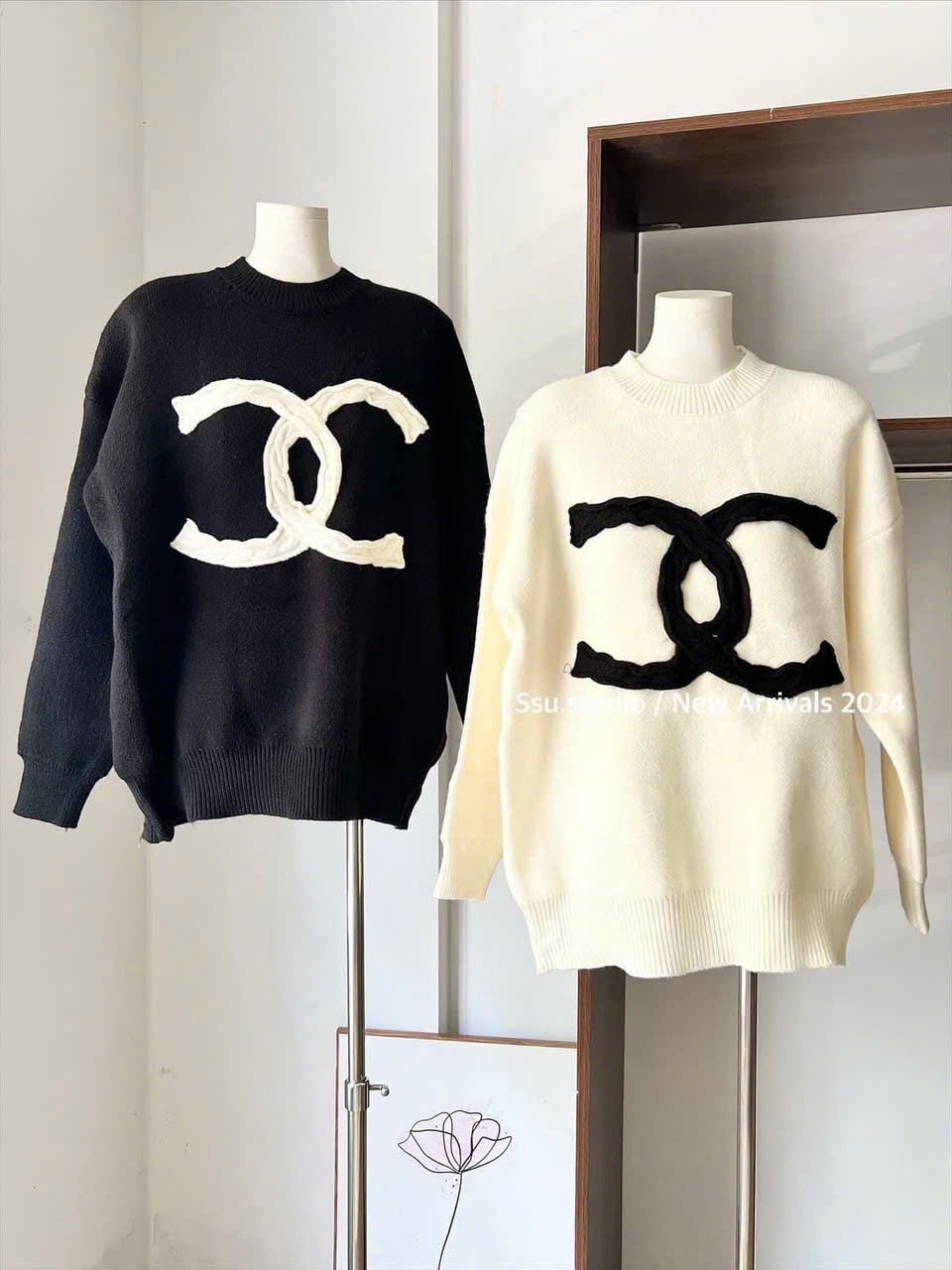 Y2408 - ÁO LEN QC CHANEL DÂY TẾT