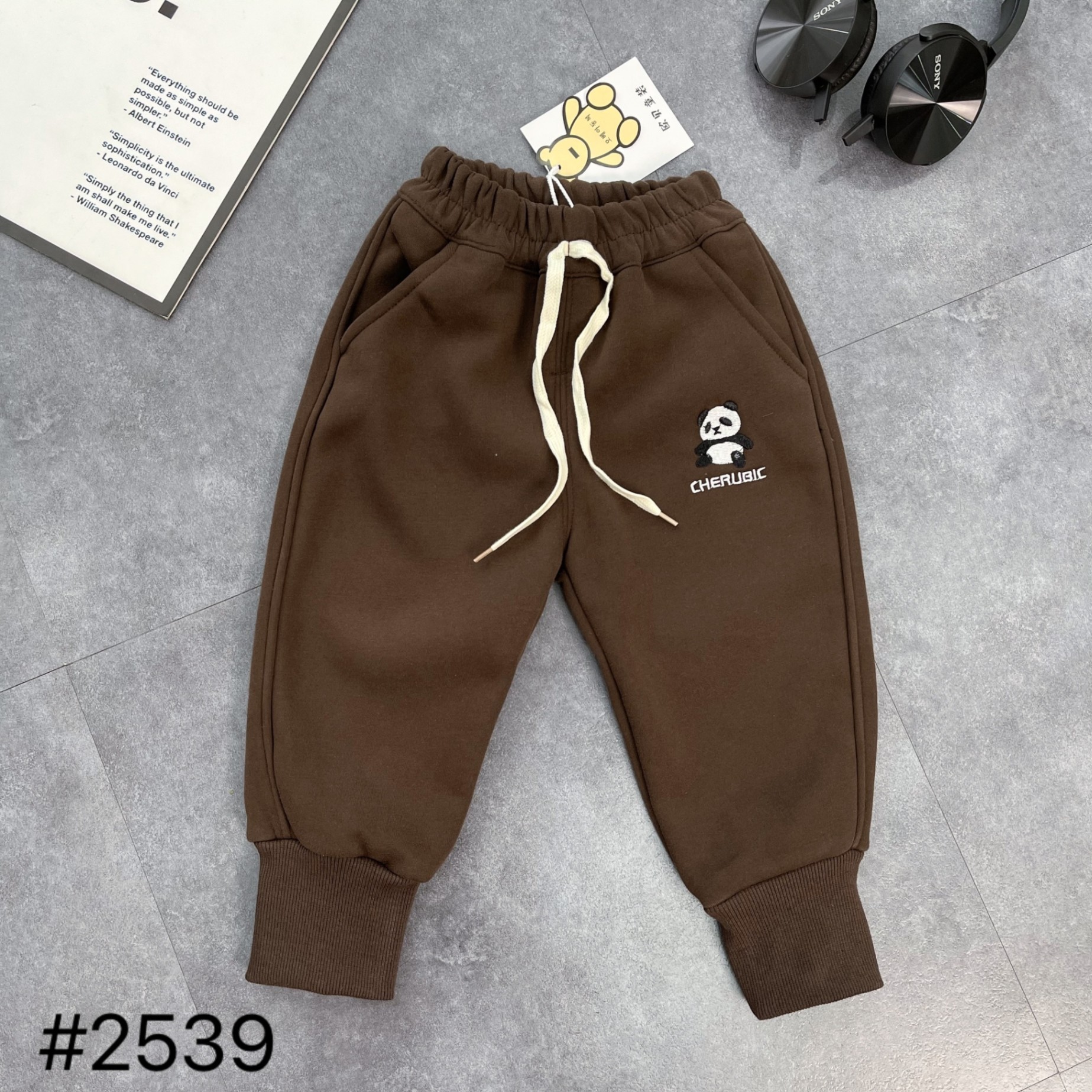 ST214- QUẦN JOGGER GẤU TRÚC