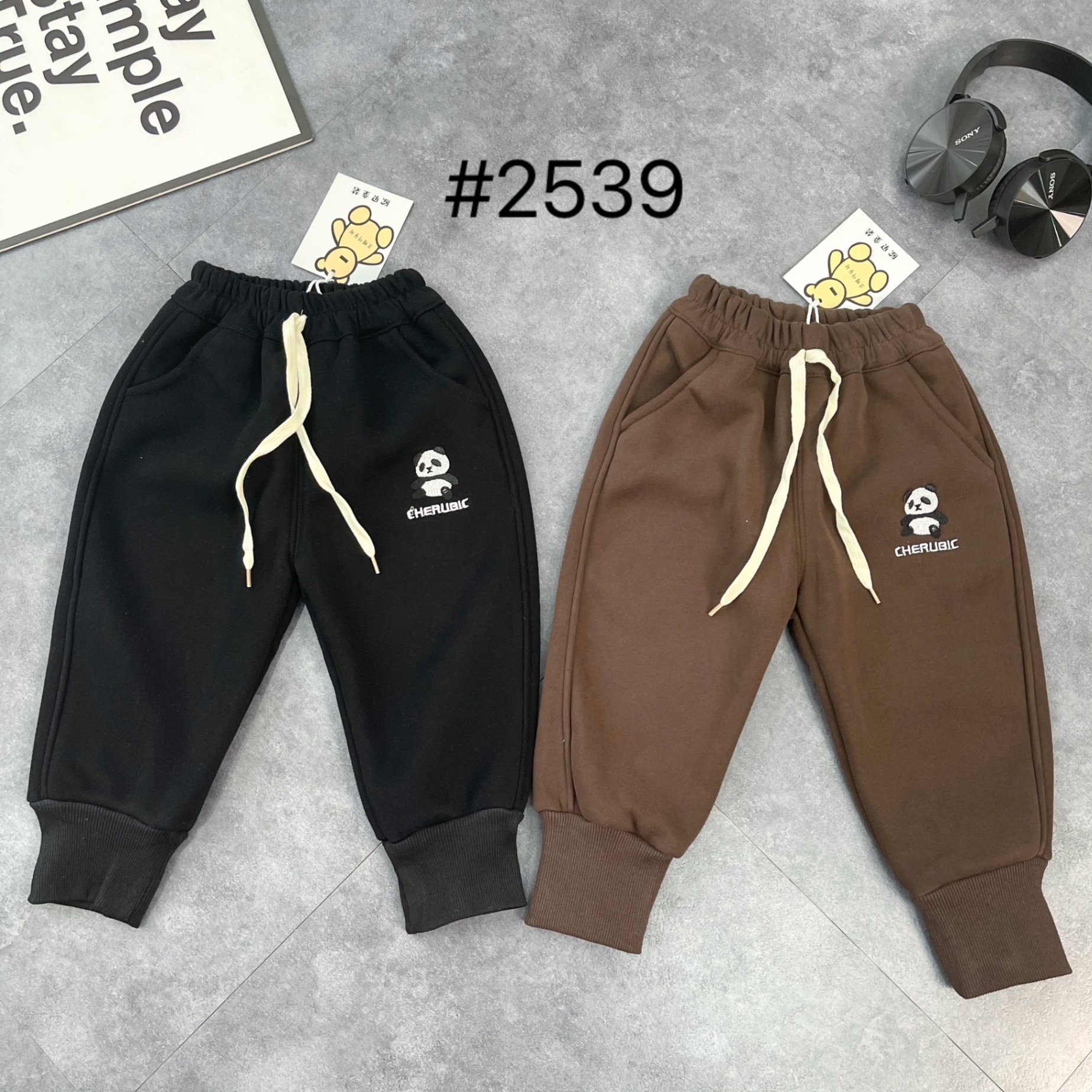 ST214- QUẦN JOGGER GẤU TRÚC