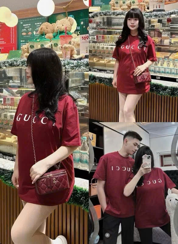 H4425- HÀNG LIKE AUHT- ÁO PULL CỘC GC ĐỎ RƯỢU FULL TAG