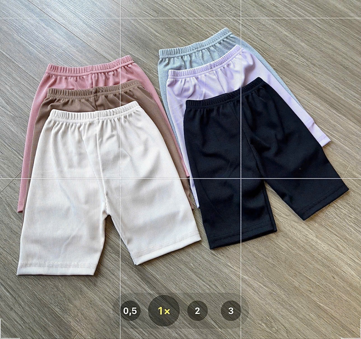 Y2467-SET 6 QUẦN LEGGING ĐÙI BÉ GÁI LEN TĂM