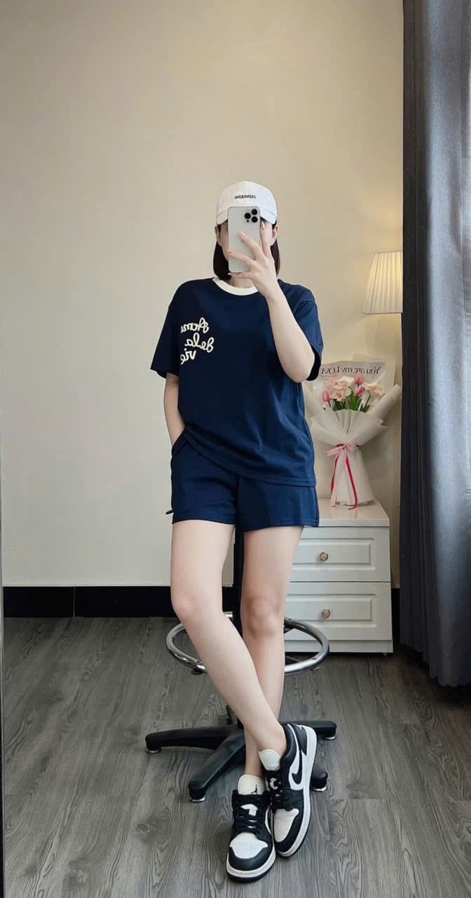 Y3739-BỘ ĐÙI NỮ THAN ACME CỔ VIỀN TRẮNG