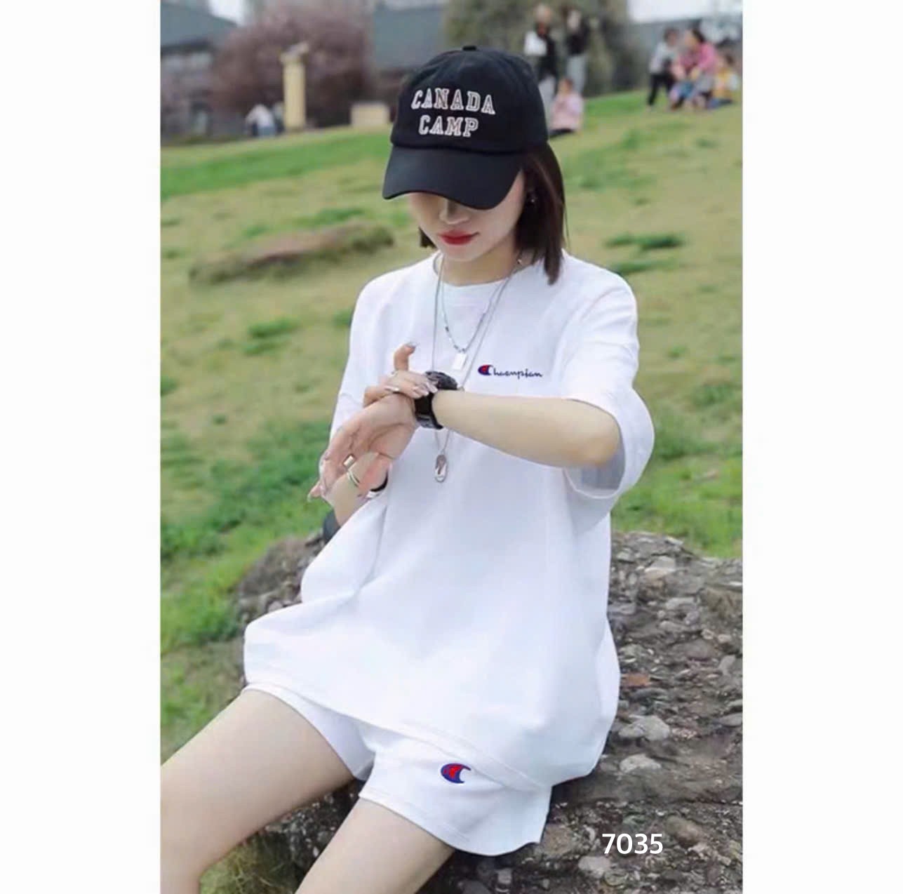 L290-SET BỘ CỘC CHAMPION TRẮNG NỮ SẴN