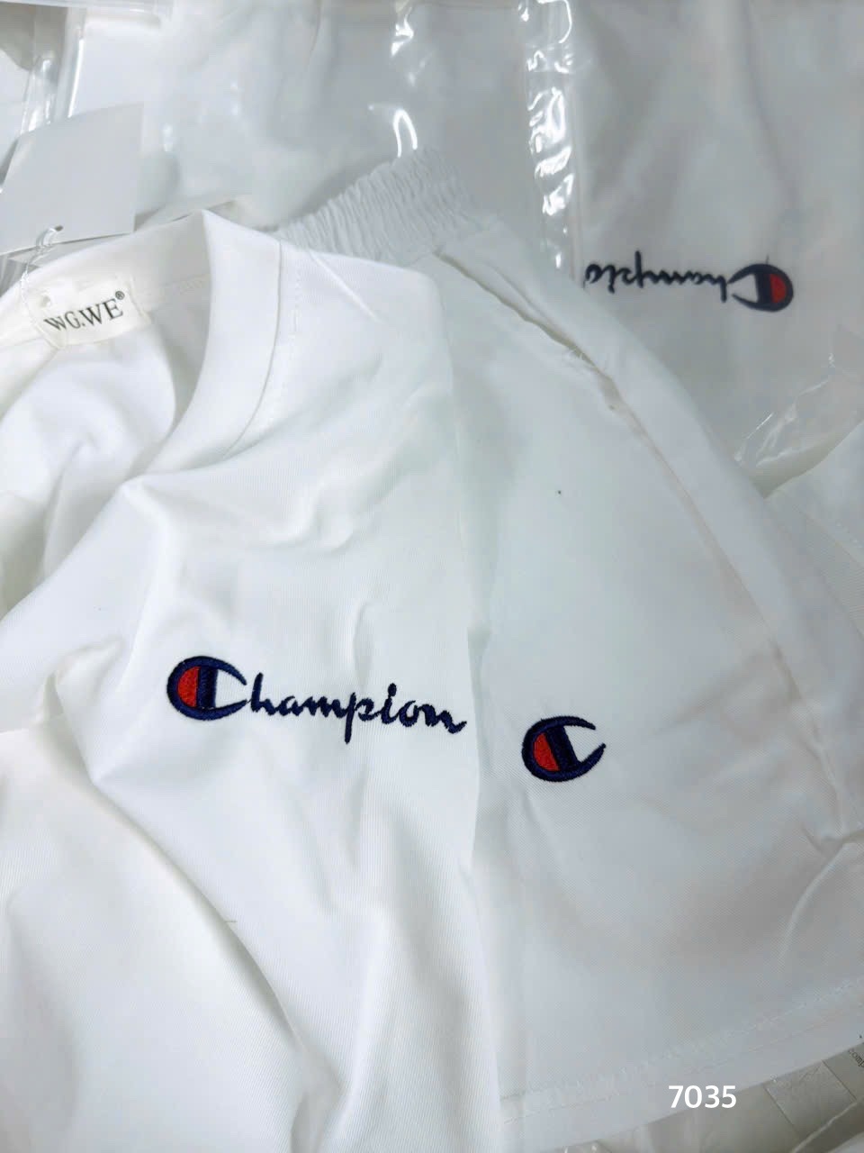 L290-SET BỘ CỘC CHAMPION TRẮNG NỮ SẴN