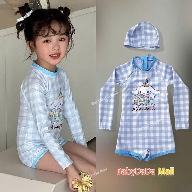 TH824-SET 2 BỘ BƠI BÉ GÁI KUROMI+ MELODY