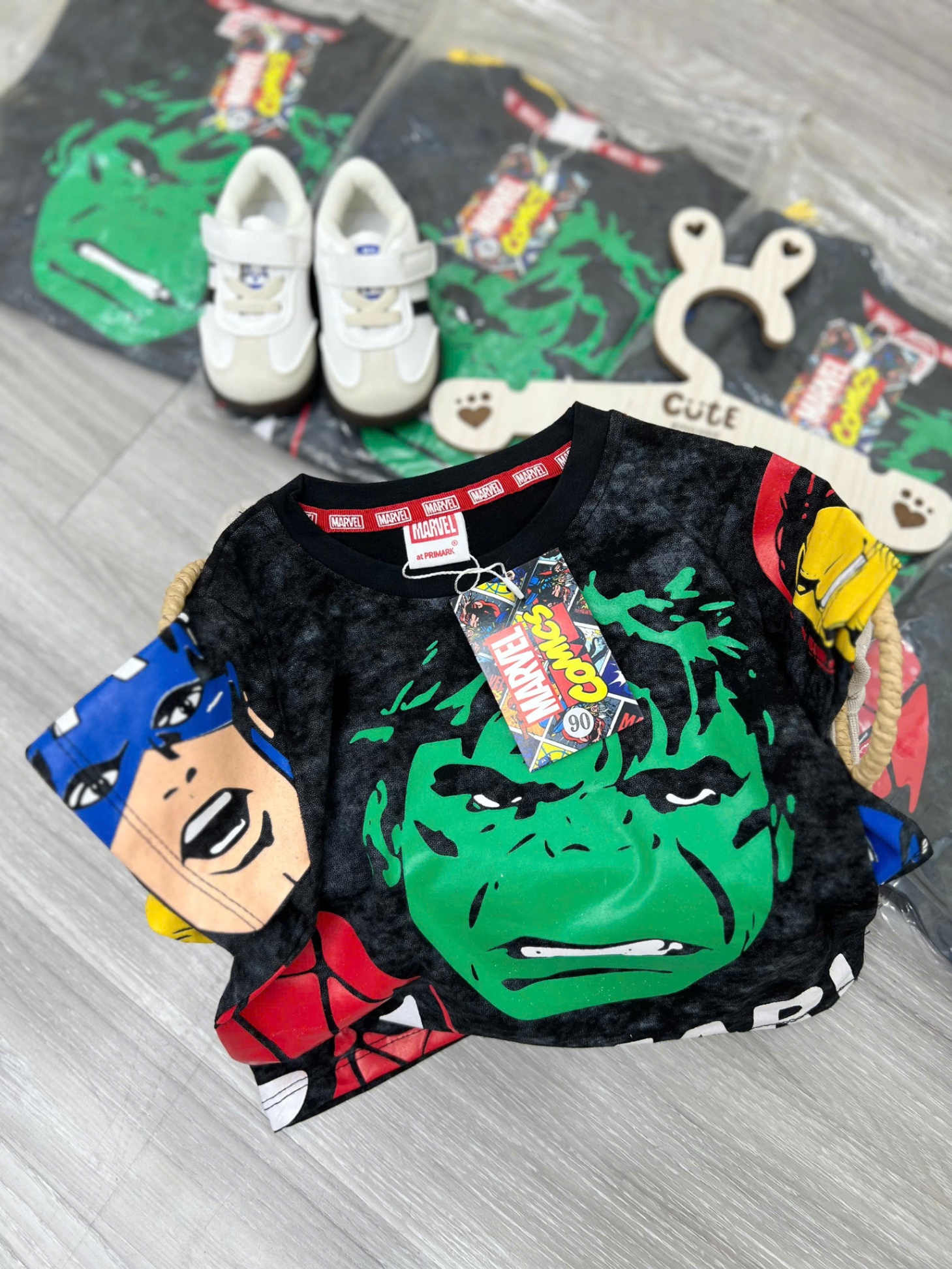 NO770-SÉT XÁM LOANG IN DẺO SIÊU ANH HÙNG MARVEL BÉ TRAI