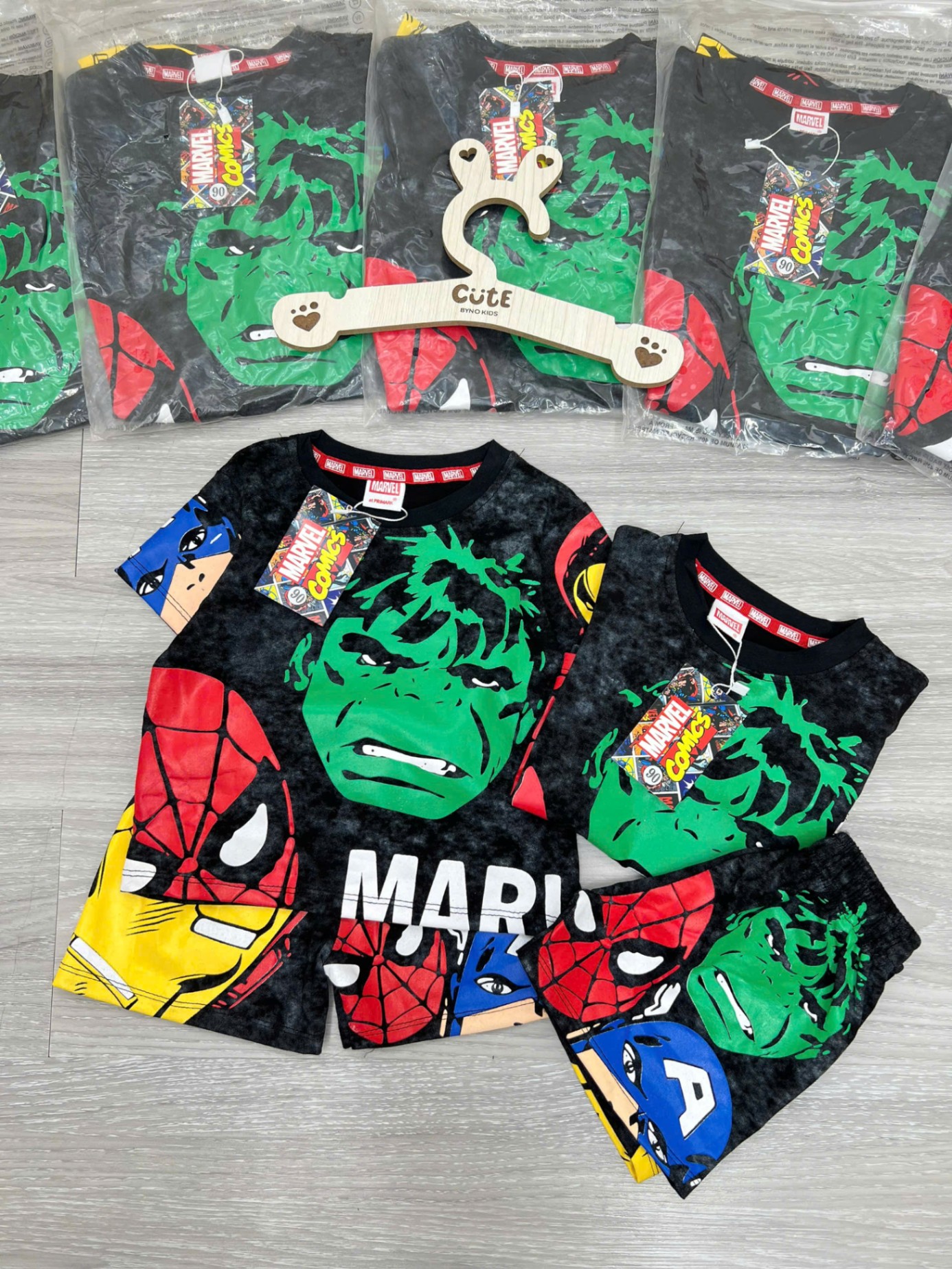 NO770-SÉT XÁM LOANG IN DẺO SIÊU ANH HÙNG MARVEL BÉ TRAI