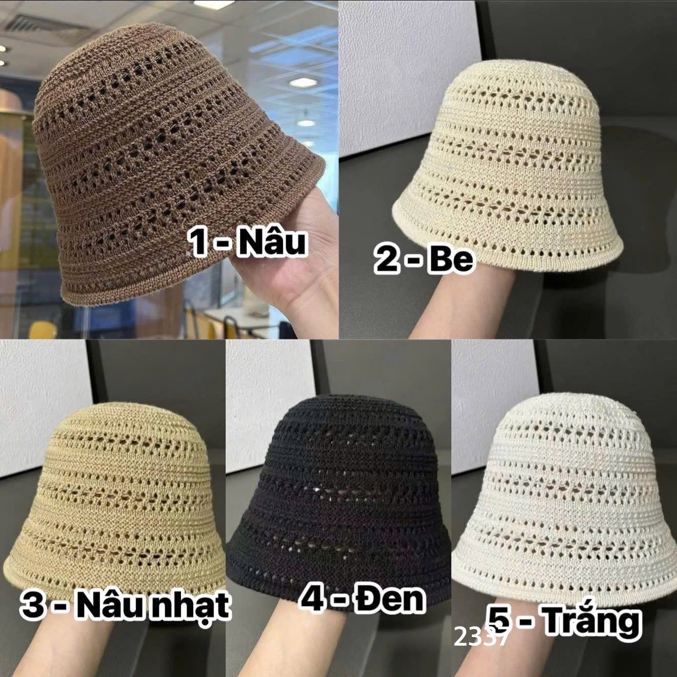 L340 - MŨ VINTAGE NỮ