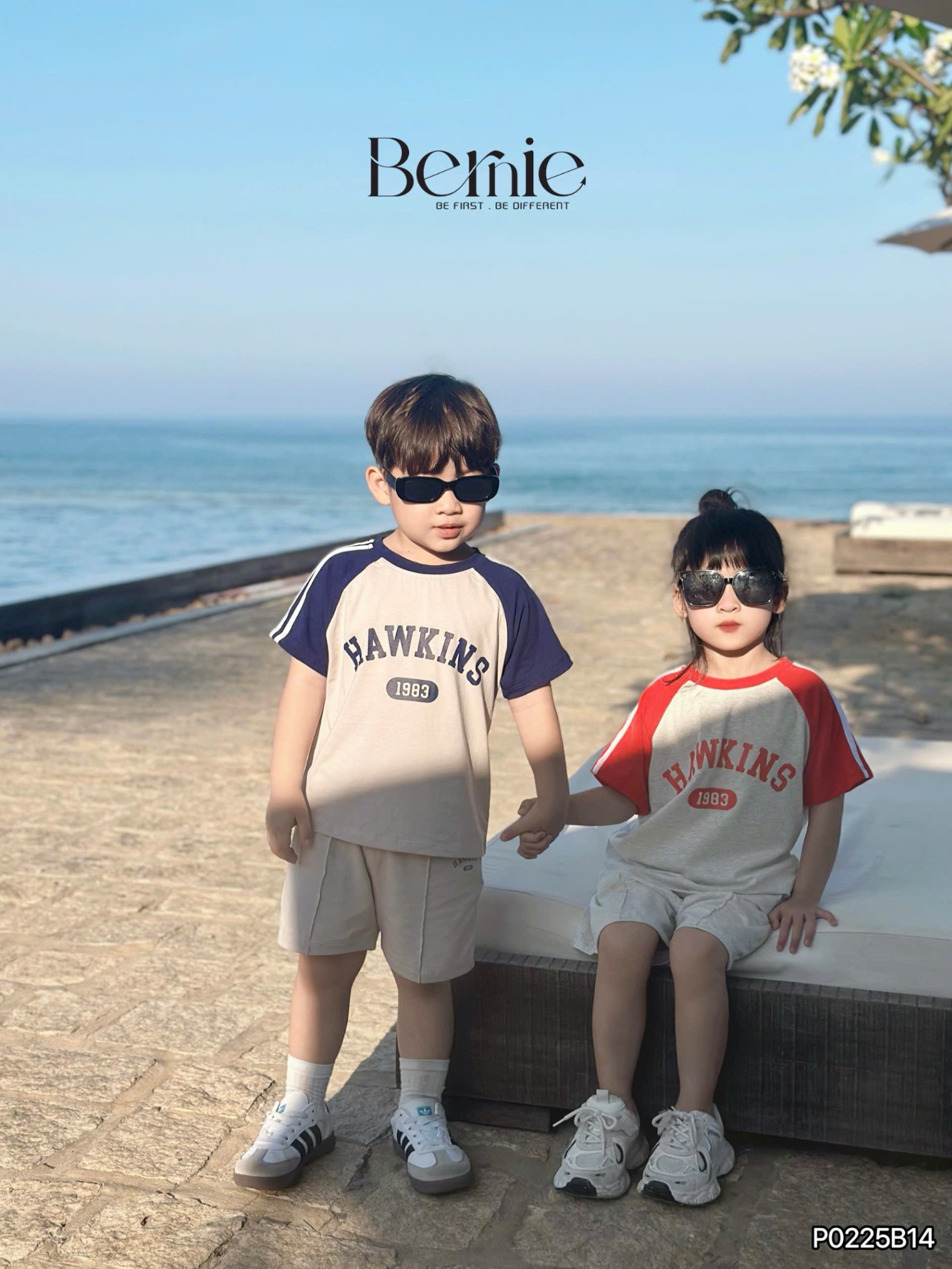 BERNIE- P0225B14- SET THỂ THAO HAWKINS CHO BÉ