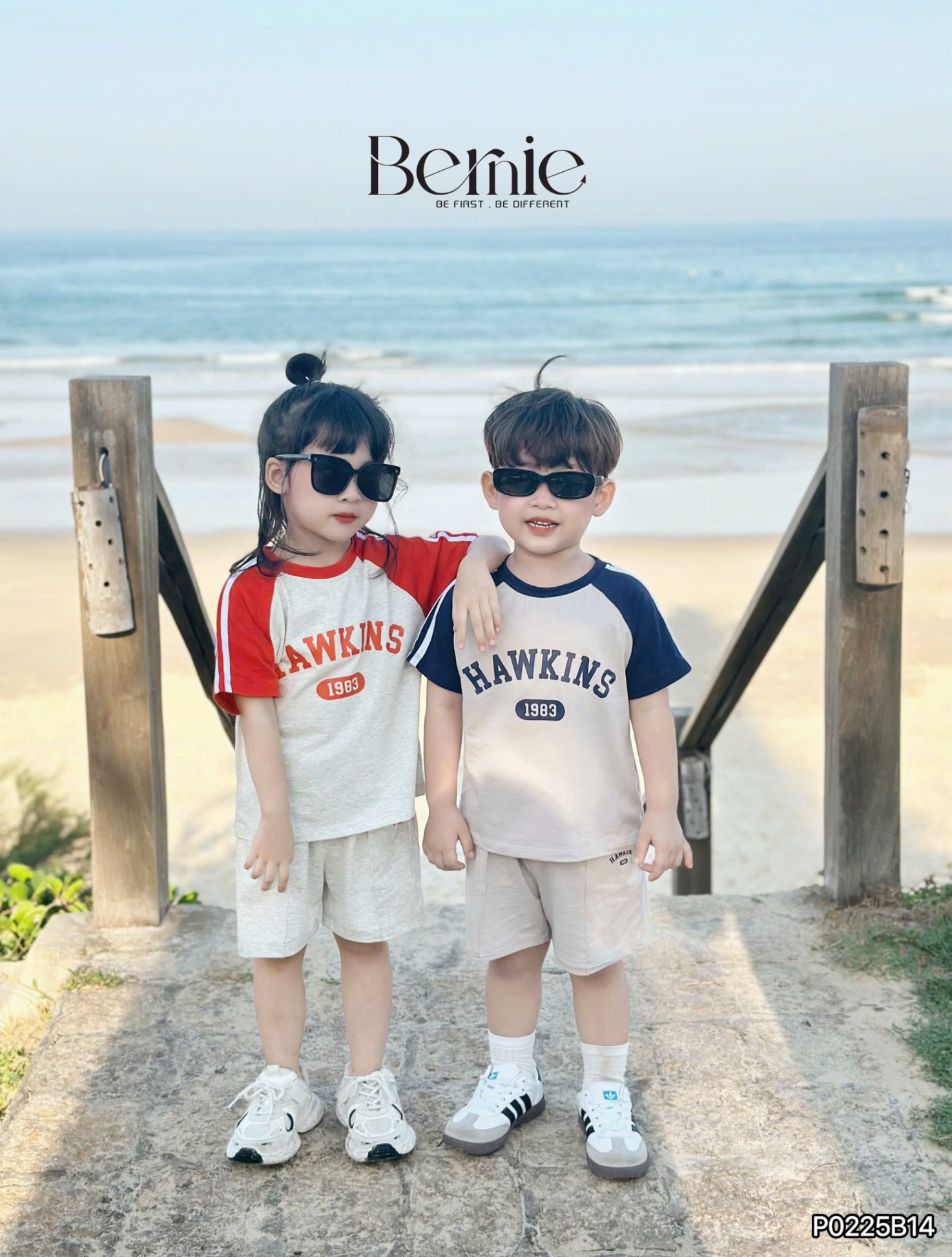 BERNIE- P0225B14- SET THỂ THAO HAWKINS CHO BÉ
