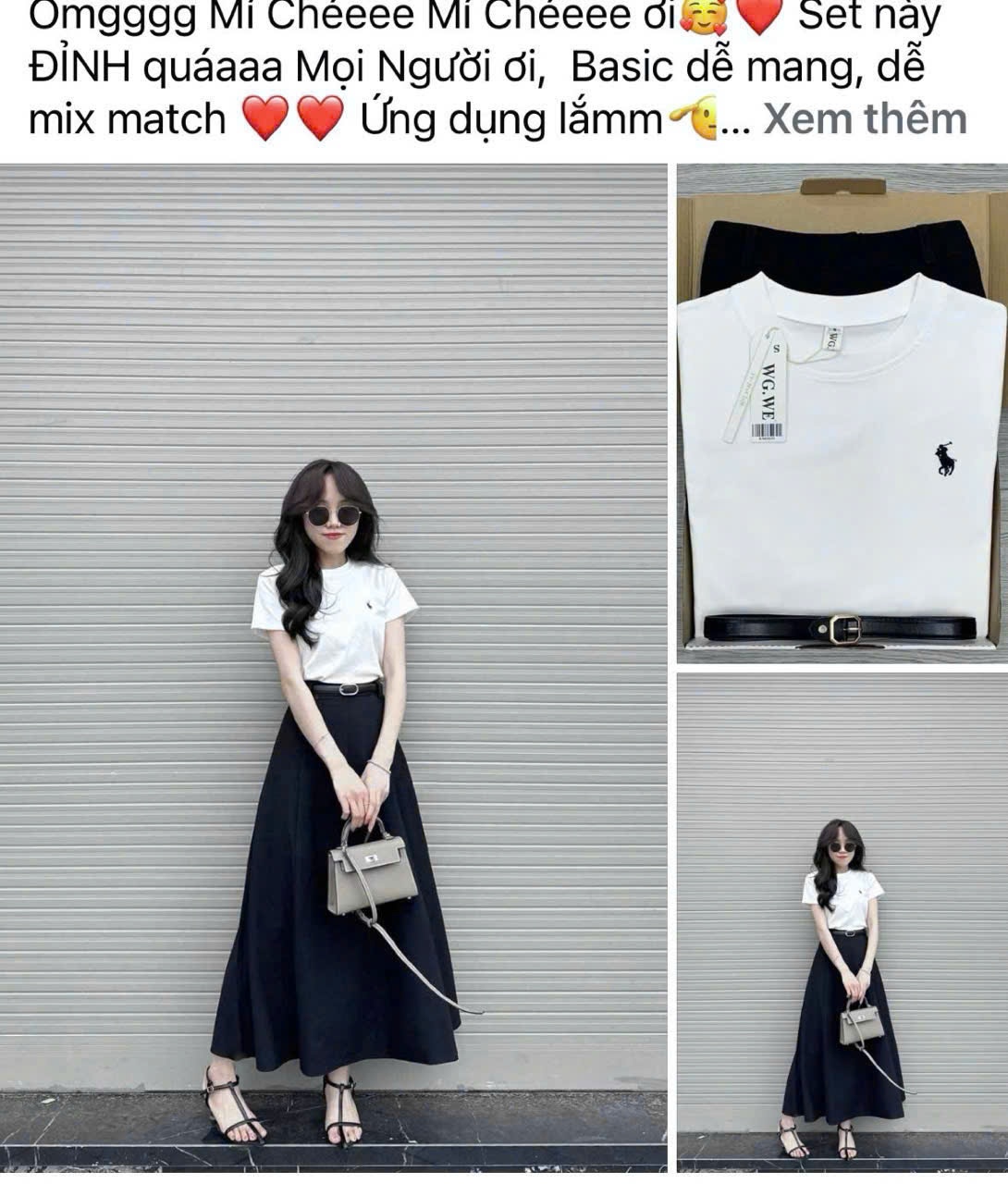 Y4529-SET NỮ ÁO CỘC TRẮNG THÊU KỊ SĨ CVAY THAN DÀI