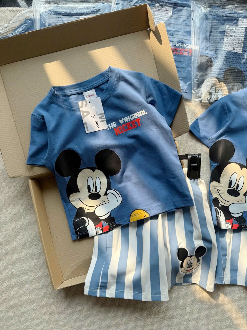 TH829-BỘ BT MICKEY XANH DƯƠNG