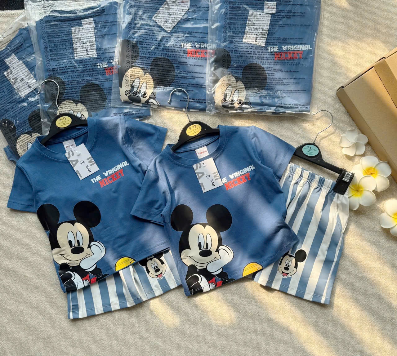 TH829-BỘ BT MICKEY XANH DƯƠNG