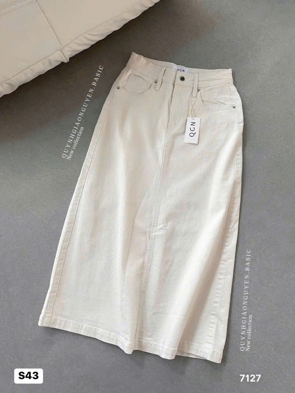 L361 - CHÂN VÁY PnB TRẮNG GẠO HOT HITTT