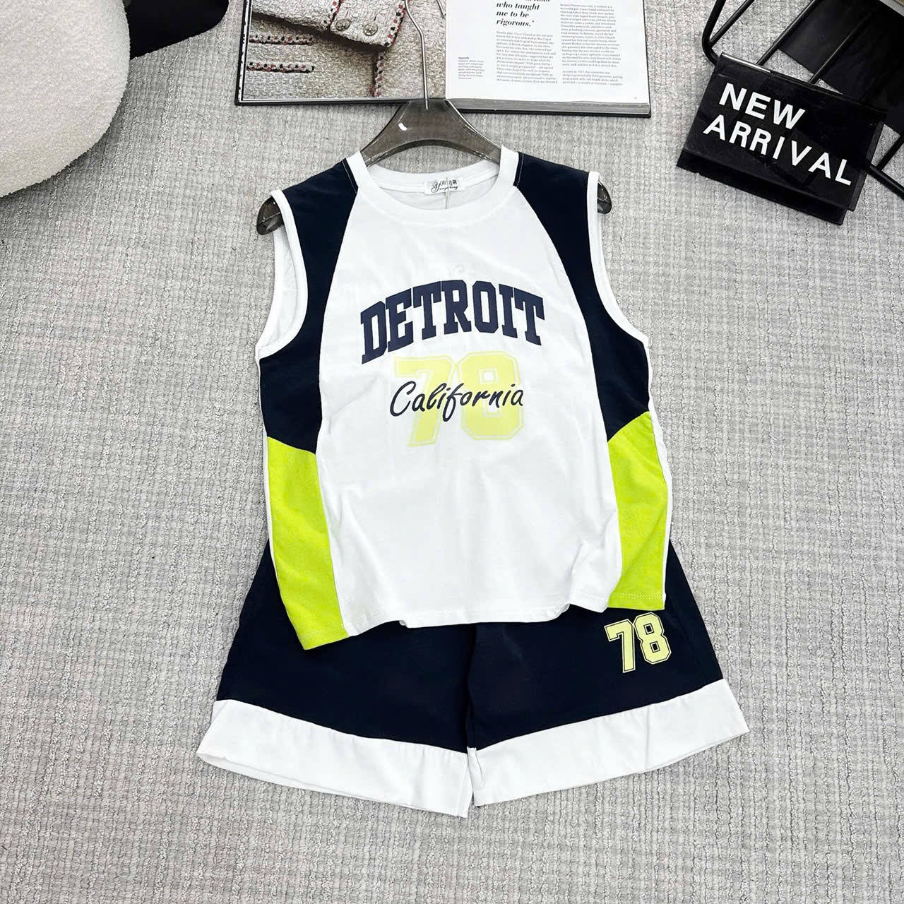 Y4547- BỘ ĐÙI BÉ TRAI THỂ THAO SIZE ĐẠI BA LỖ DETROIT