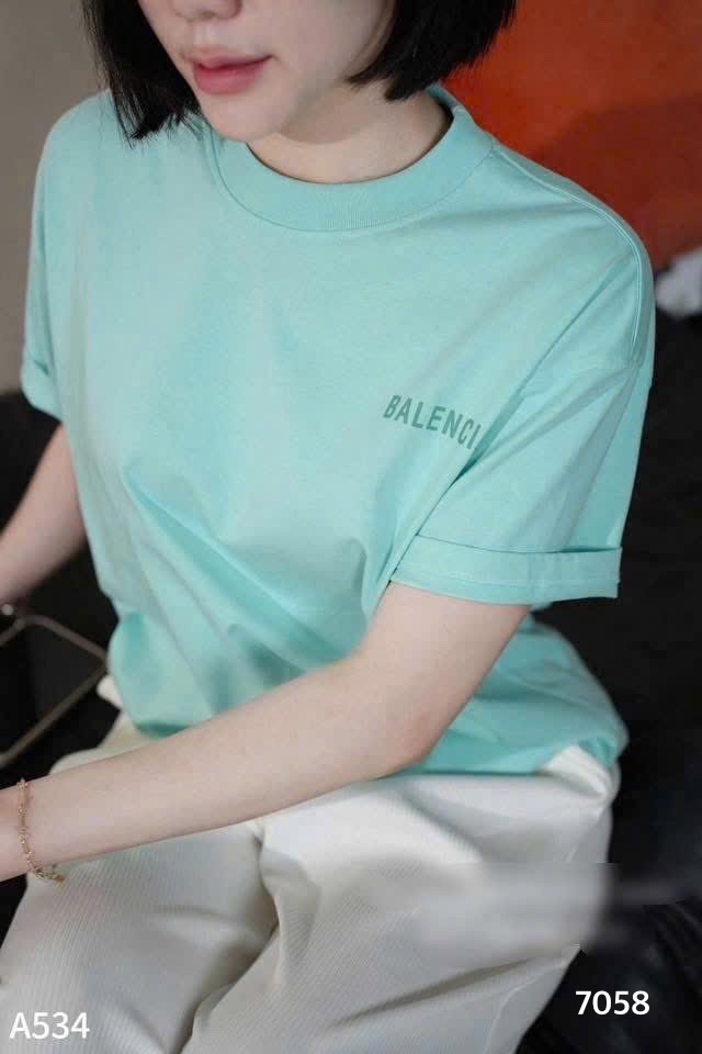 L368-ÁO PHÔNG BALENCIA XANH NỮ