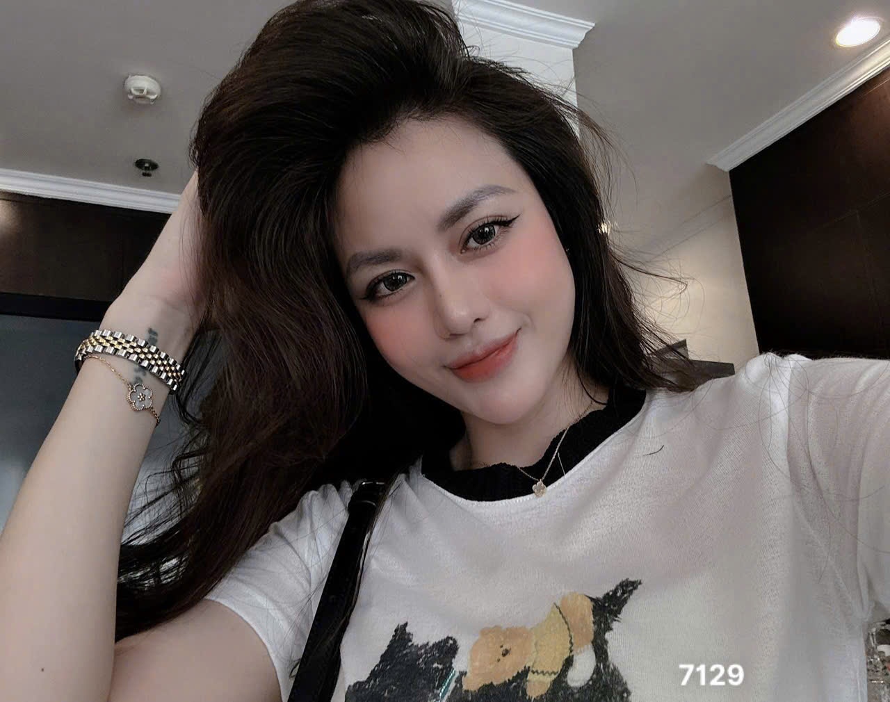 L374 - SET ÁO PHÔNG FAMILY MIX QUẦN KẺ NỮ